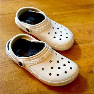 Kids White Crocs